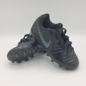 Nike Tiempo Jr Legend 7 Black Cleats
